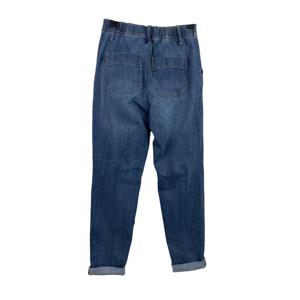 Judy Blue Jeans Womens 1/25 Blue High Waisted Rise Pull On Jogger Elastic Waist - Picture 3 of 10